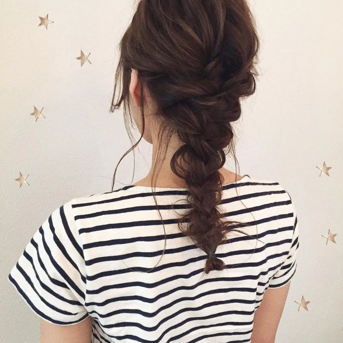 セミロング ヘアアレンジ 市川 千夏のヘアスタイル