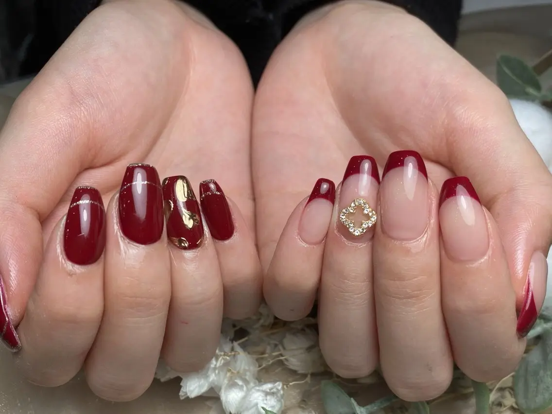 ネイル バレンタイン 🫧M. nailsのネイルデザイン
