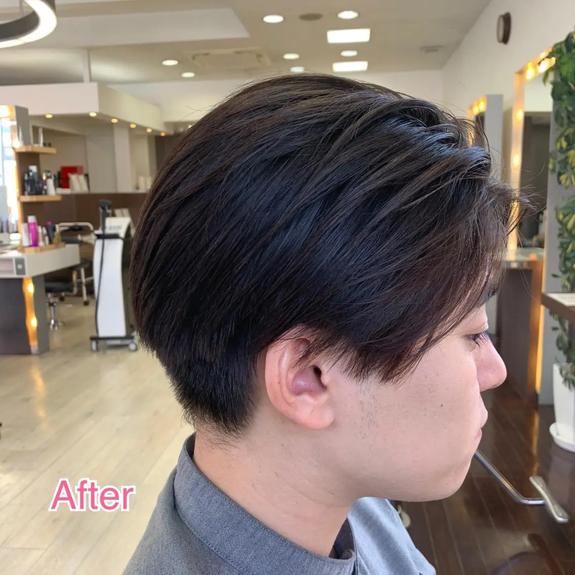ショート メンズ お肌の角質ｹｱ / ﾍﾞﾗｽﾃｷﾞのヘアスタイル