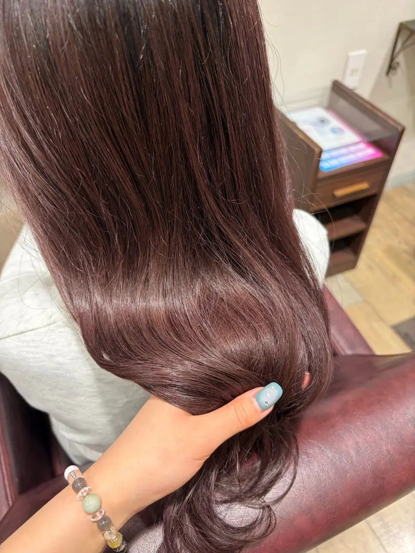 カラー 淡色┊︎ナチュラル 🧁奈那美🧁*.゜のヘアスタイル