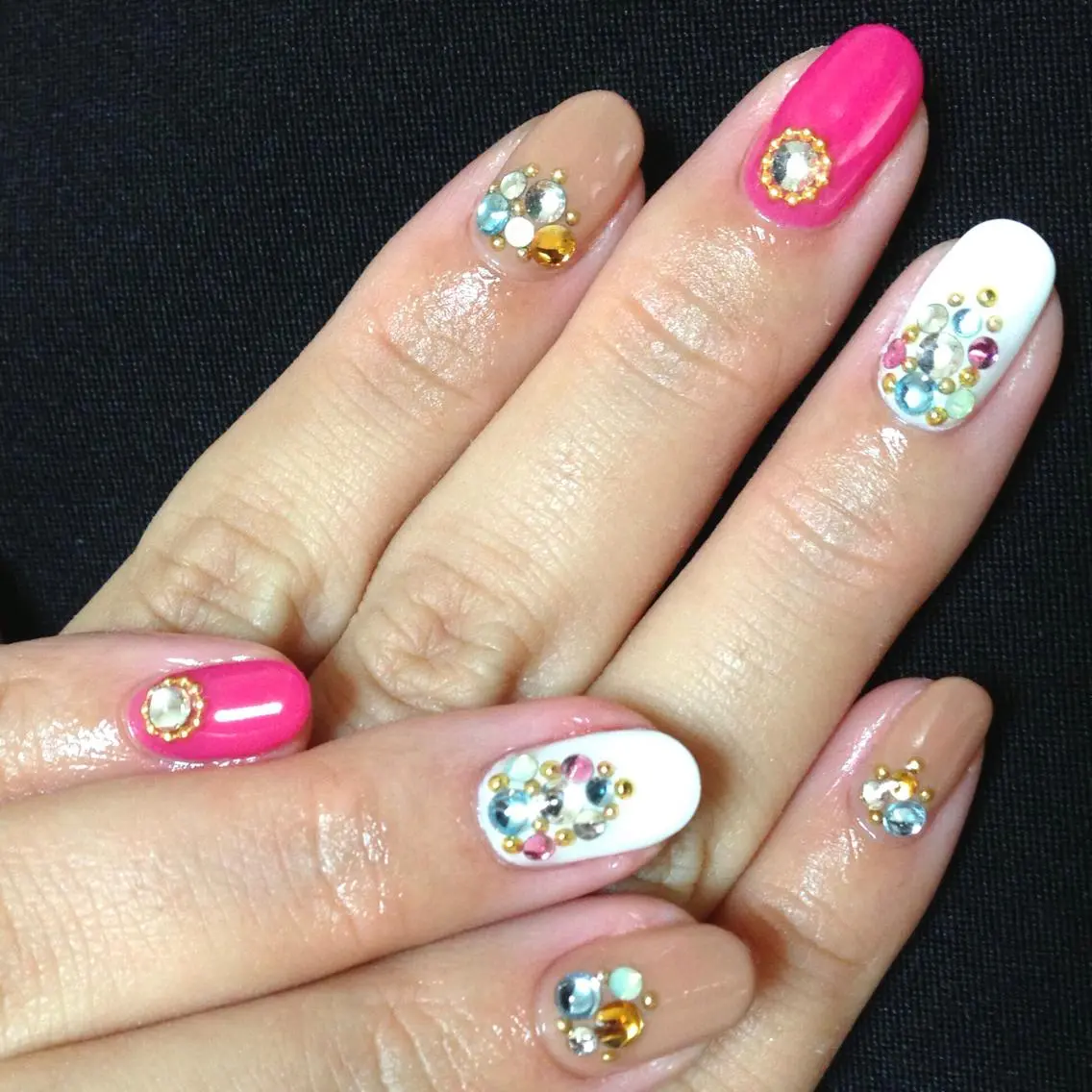 ネイル ワンカラーネイル ステラ marikominoのネイルデザイン