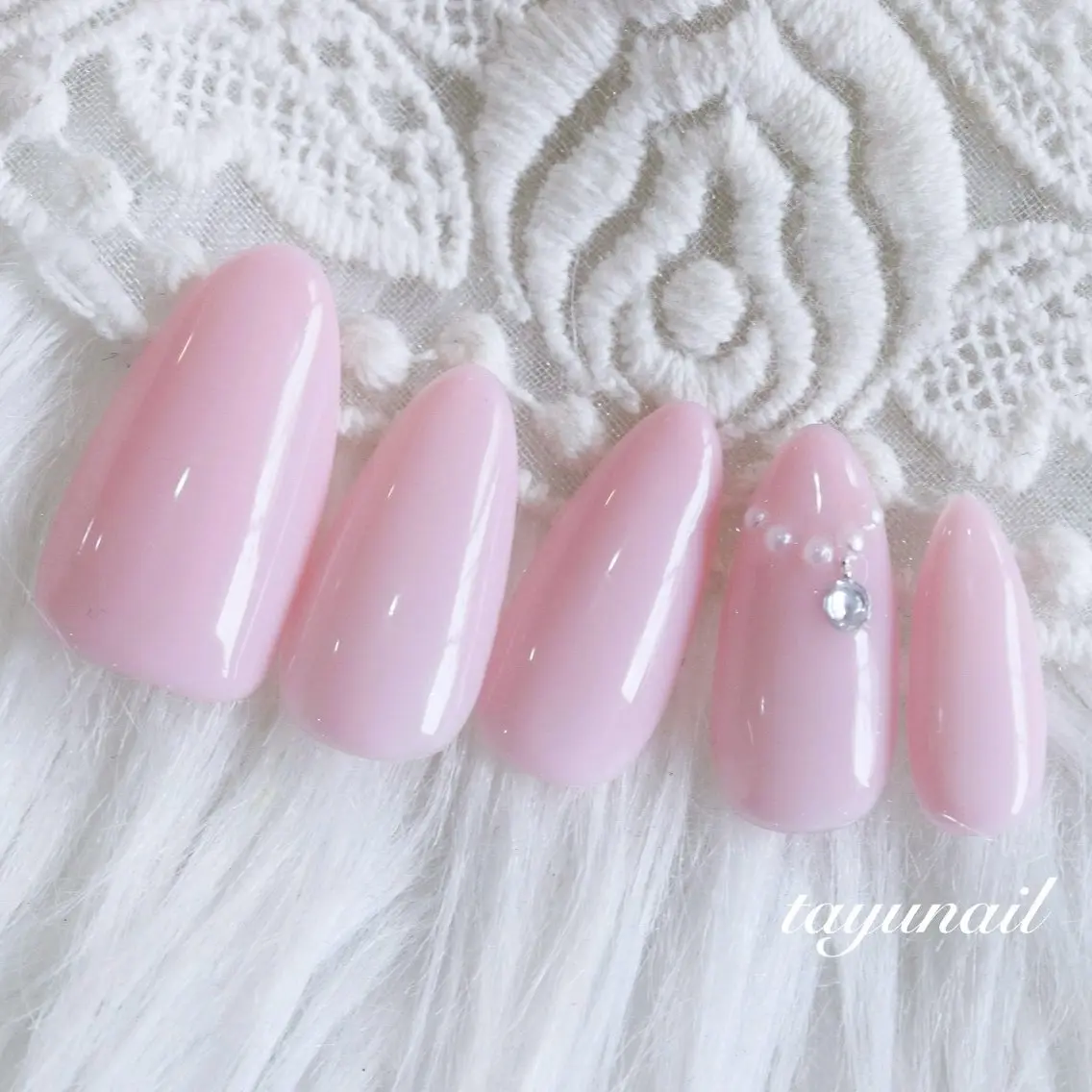 ネイル アートネイル フットネイル ジェルネイル パラジェル シンプルネイル ハンドネイル ネイルサロン 【たゆnail】のネイルデザイン