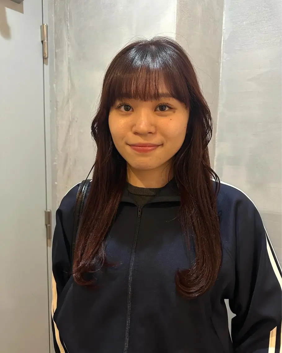 ロング カラー 木村 心海☆明石のヘアスタイル