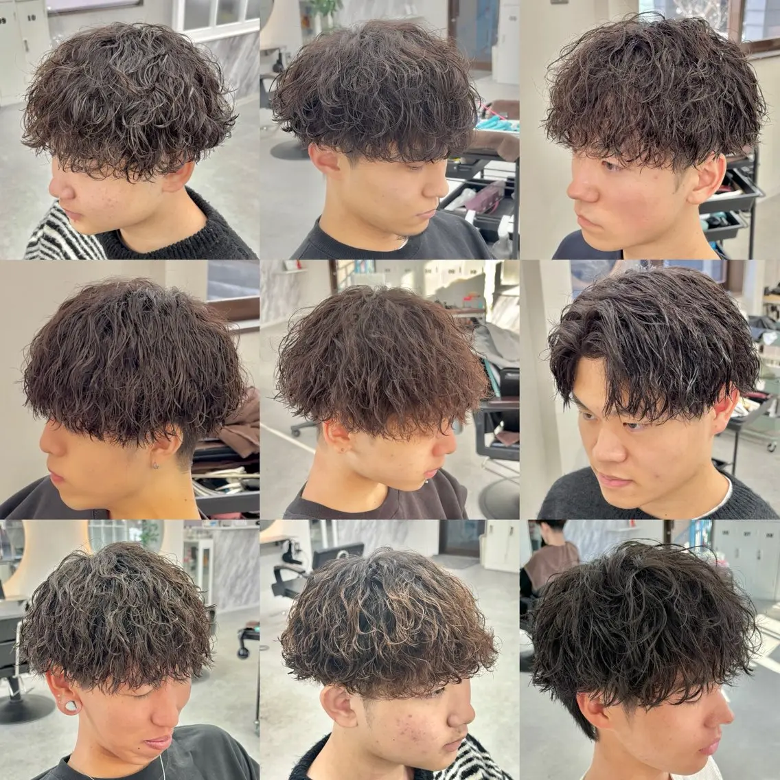 パーマ メンズ メンズパーマ カット パーマ SOYON船橋店 西澤元気のヘアスタイル
