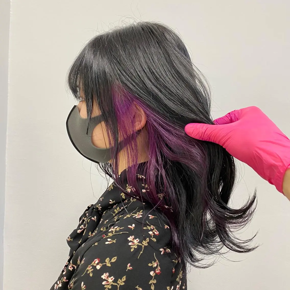 ショート カラー パーマ ヘアアレンジ ネイル マツエク・マツパ 韓国風ベージュ🤎 赤みなし🌿横浜🤎のヘアスタイル