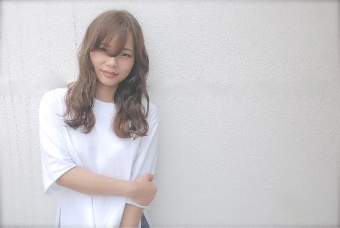 ロング カラー アッシュ ダブルカラー インナーカラー/天神 ブリーチ/吉田のヘアスタイル