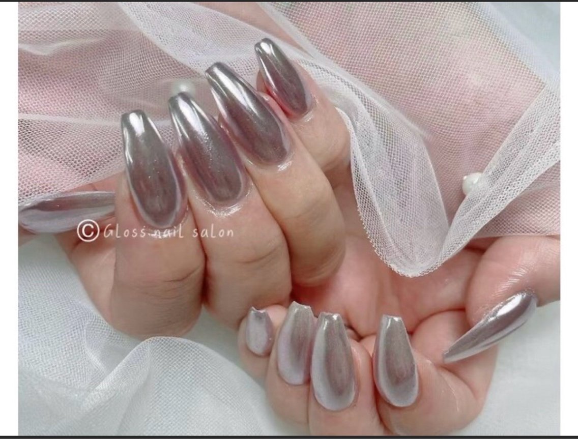 ネイル ハンドネイル みゆ🐰 Gloss nailのネイルデザイン