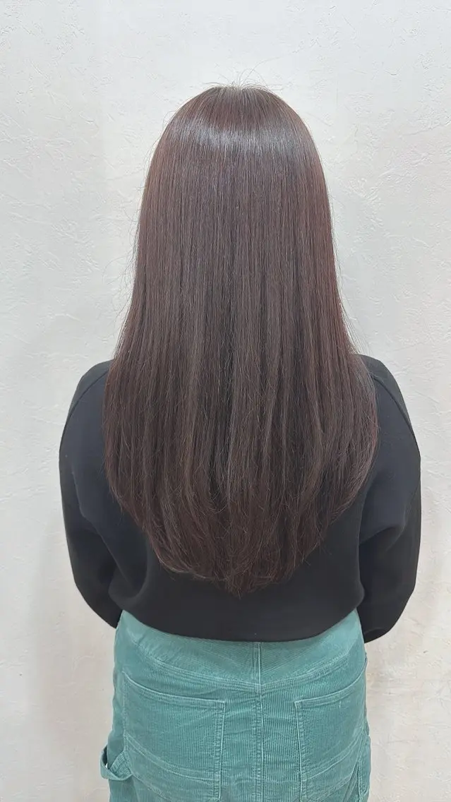 ロング ピンクブラウン 🎀ITSUKI暖色 カラー/レイヤー🎀のヘアスタイル
