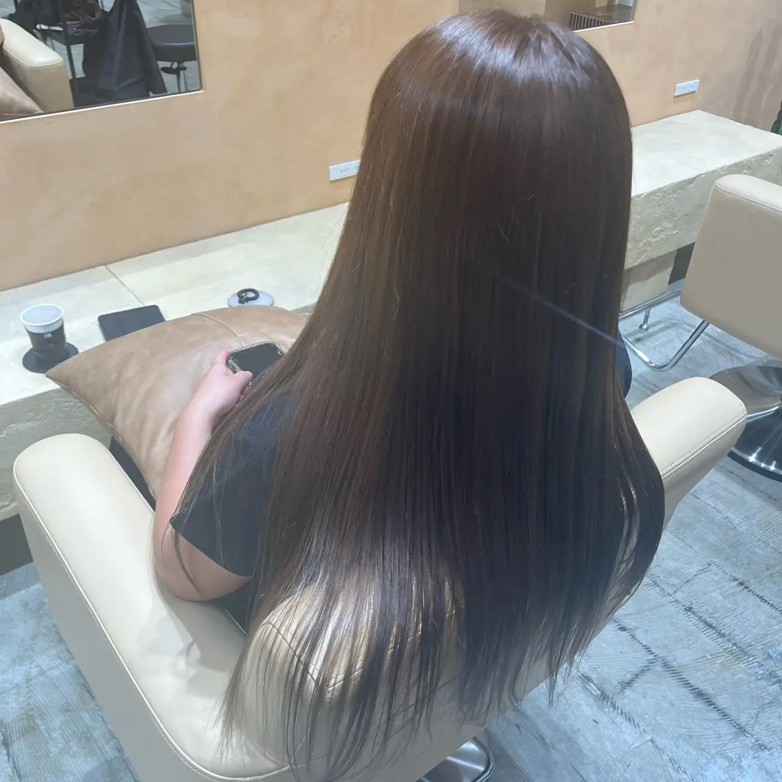 ロング カラー しだ あつきのヘアスタイル