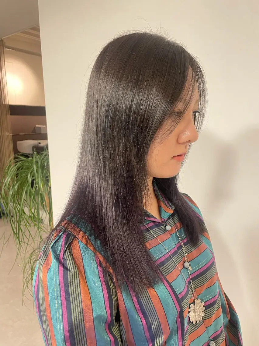カラー グラデーションカラー 小部 達也のヘアスタイル