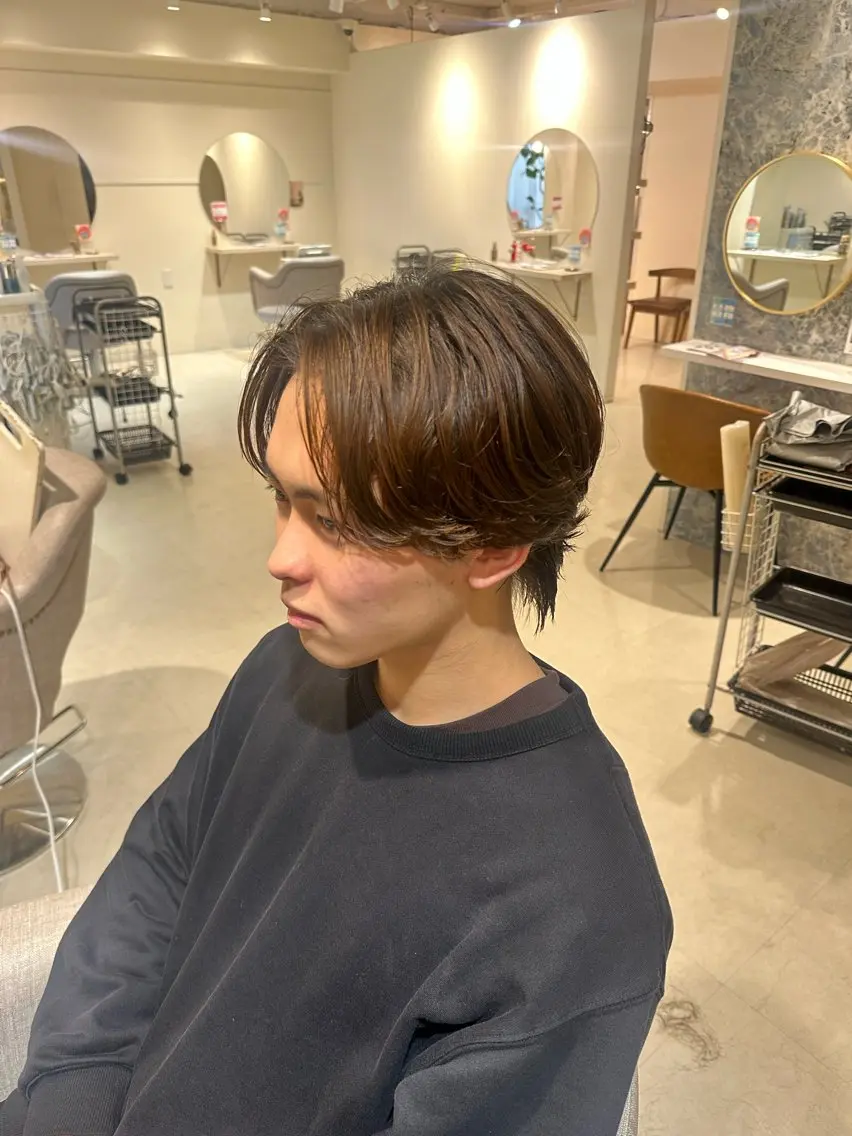 ショート CreBiA あきとのヘアスタイル
