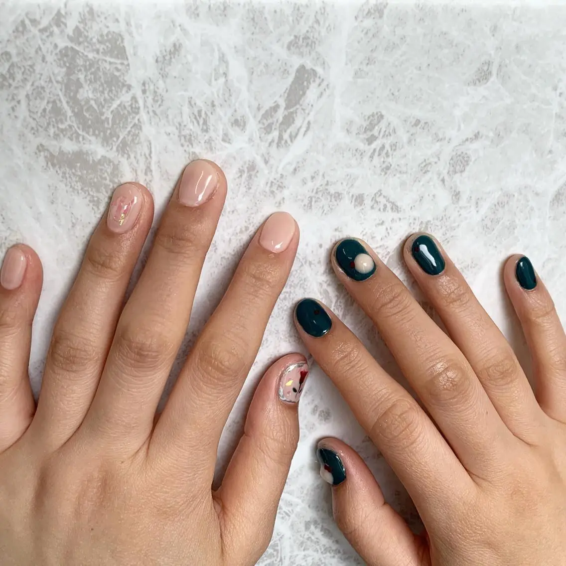 ネイル ハンドネイル ハンドケア lylynail YUUKAのネイルデザイン