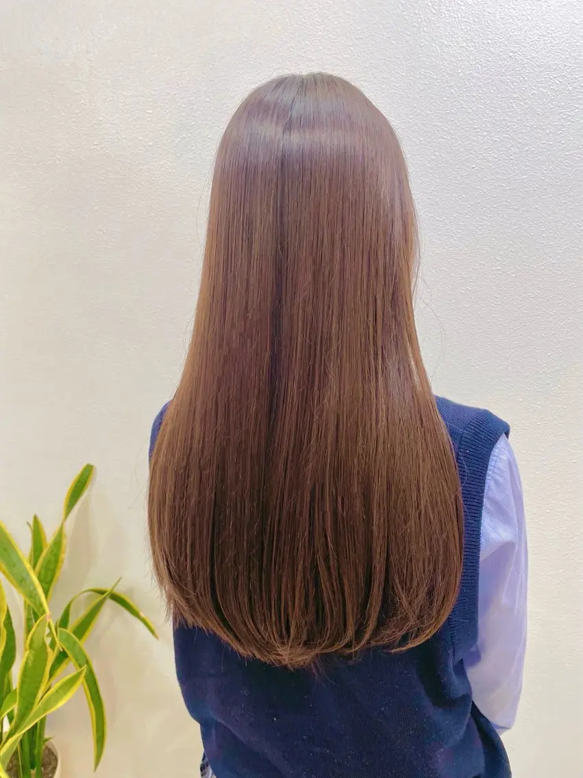 ロング カラー 毛利 拓夢のヘアスタイル