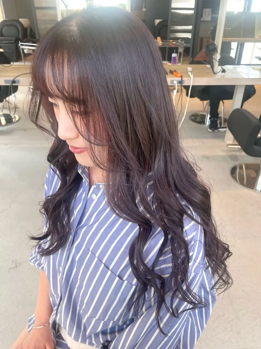 ロング カラー AKI 🐉のヘアスタイル