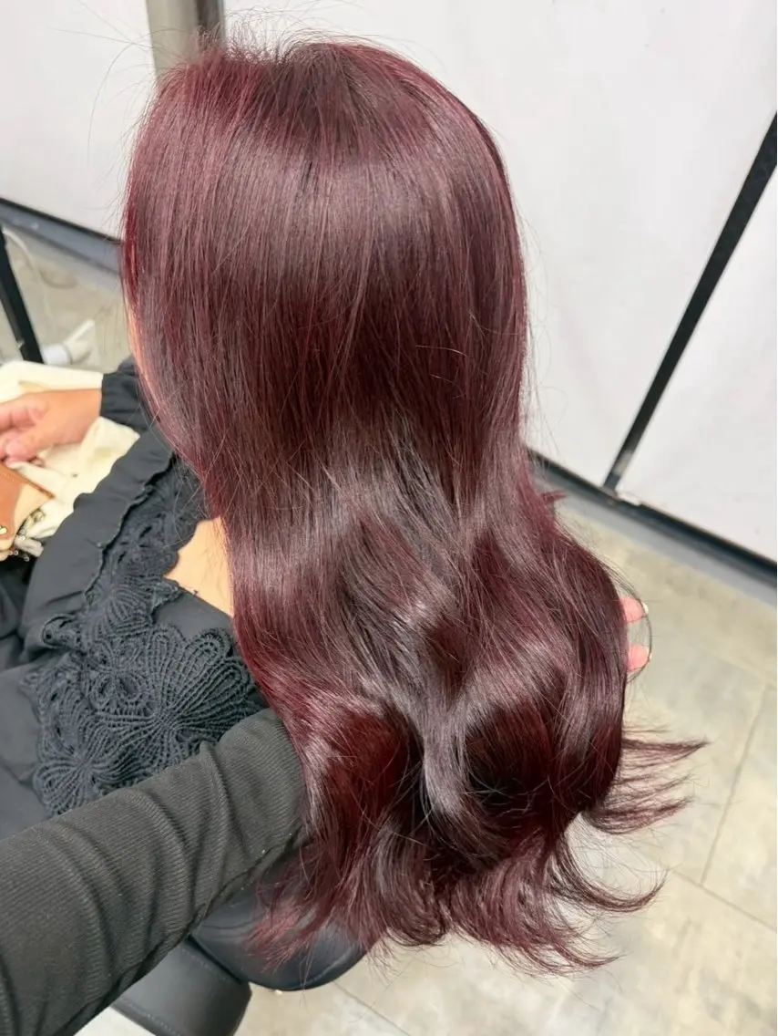 カラー りこ / 透明感カラー🎀🫧のヘアスタイル