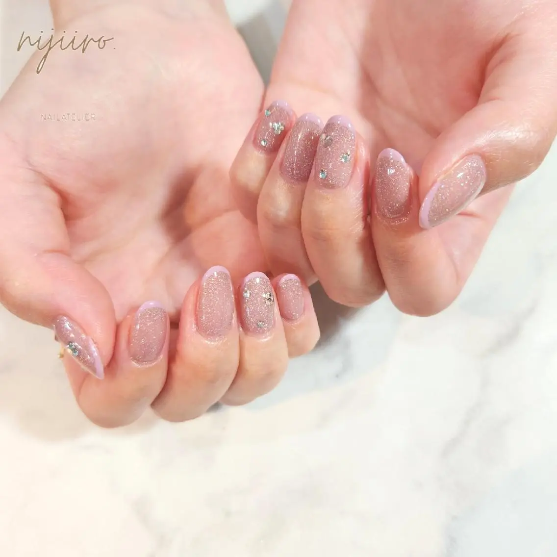 ネイル ハンドネイル nijiiro🌈 サトウのネイルデザイン