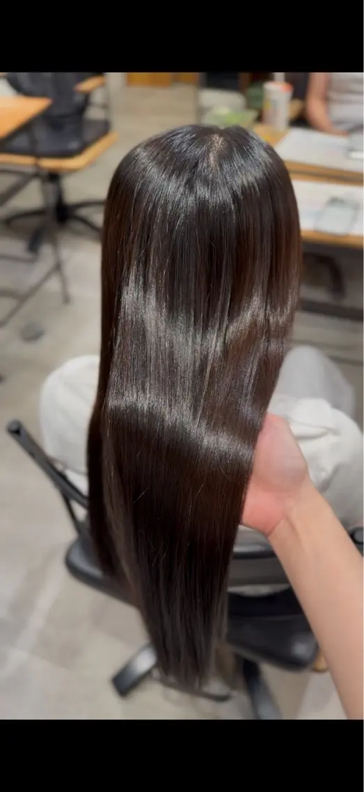ロング 心斎橋/透明感カラー 🫧アサノハルカのヘアスタイル