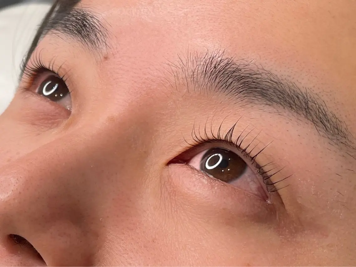 マツエク・マツパ Cカール まつげパーマ Luo 米泉店 ¨̮ 松山采加の眉毛・アイブロウイメージ