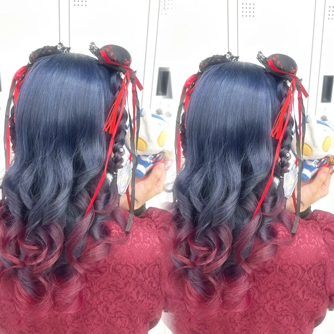 ヘアアレンジ ヘアアレンジエクステ 推し活 さな👶🏻のヘアスタイル