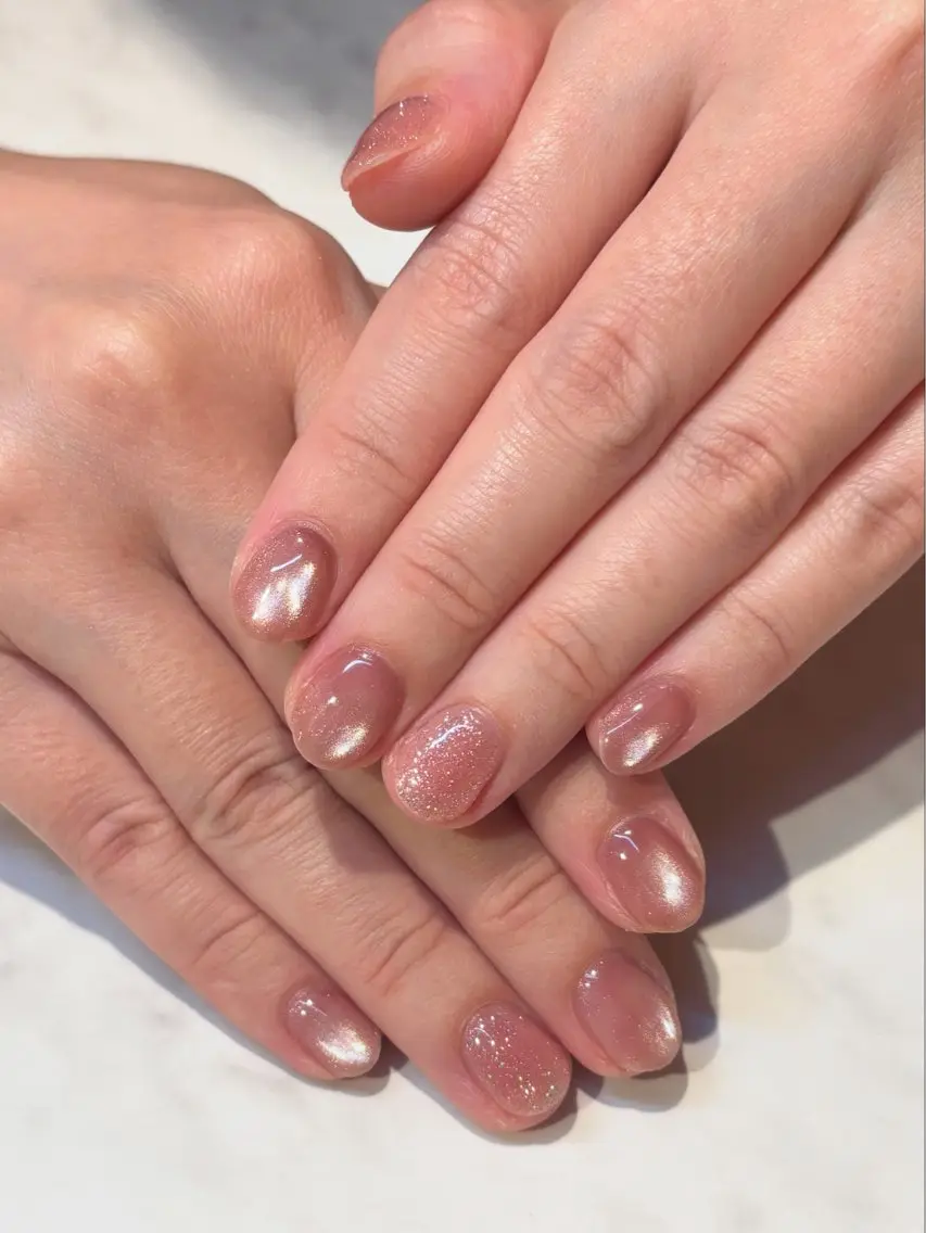 ネイル フラッシュネイル マグネットネイル ネイルスクール生🎀 Yuriのネイルデザイン