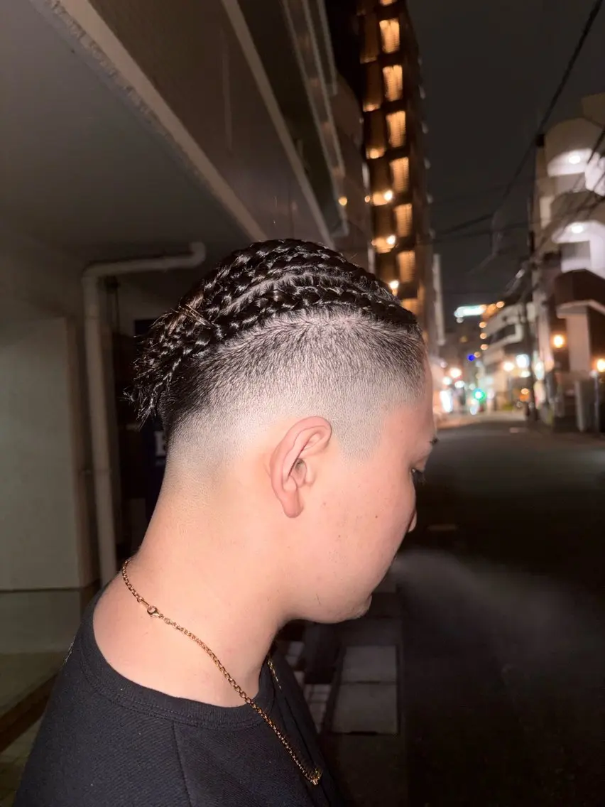 メンズ フェードカット スキンフェード 原田 雄我のその他イメージ