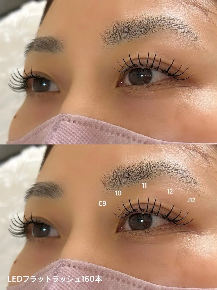 マツエク・マツパ マツエク Lashéa 白石のマツエク・マツパデザイン
