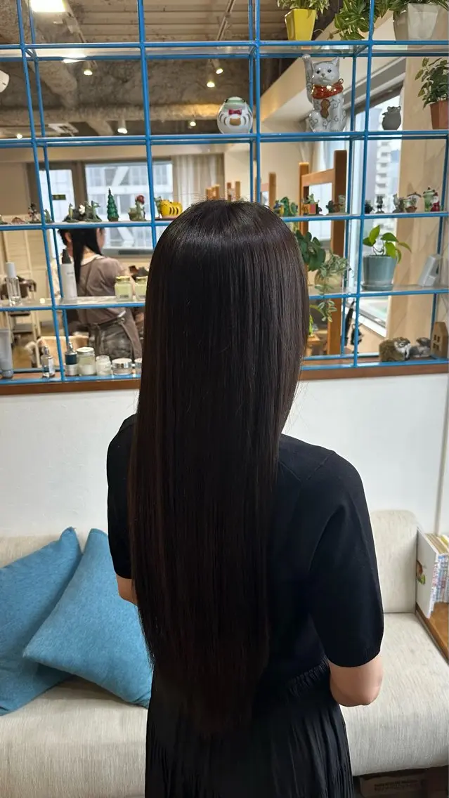 カラー グレージュ ヘアカラー トリートメント nana /カラー&極上スパのヘアスタイル