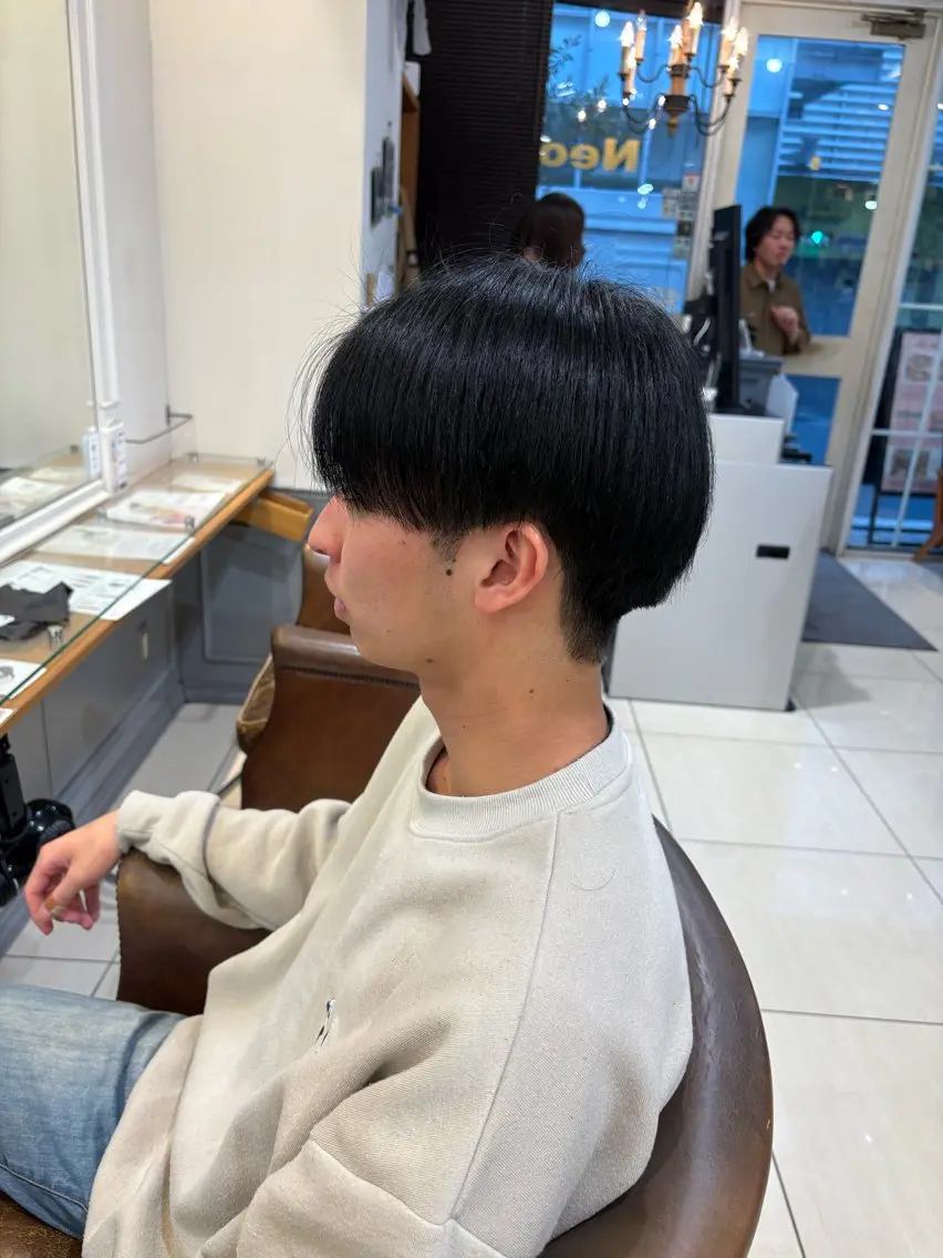 メンズ カット 韓国ヘアー🇰🇷 MIWAのヘアスタイル