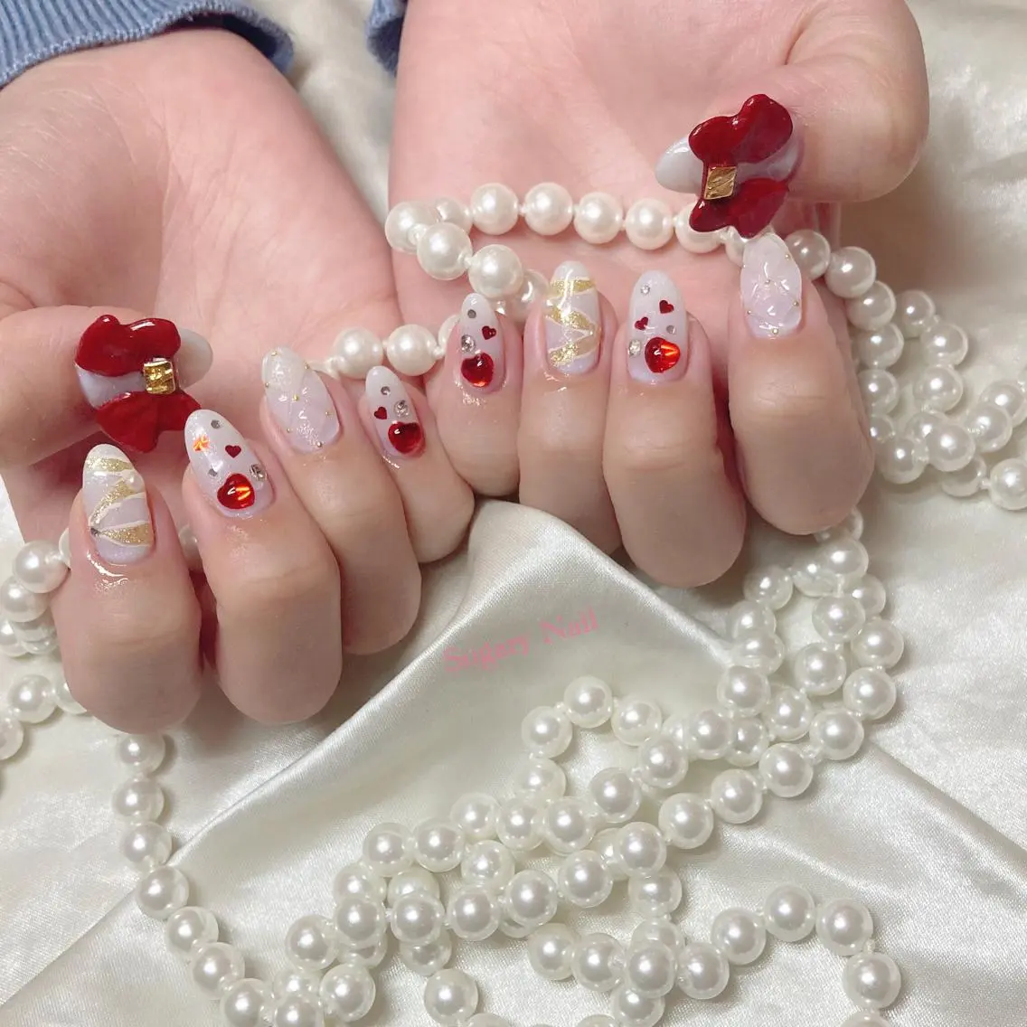 ネイル アートネイル ハンドネイル フットネイル SugaryNail Rinaのネイルデザイン