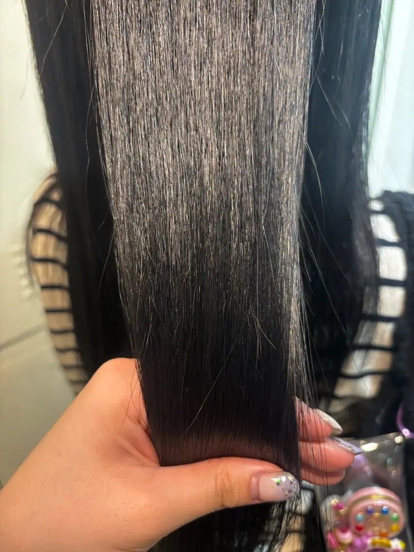 ロング カラーモデ ル募集riana🫧のヘアスタイル