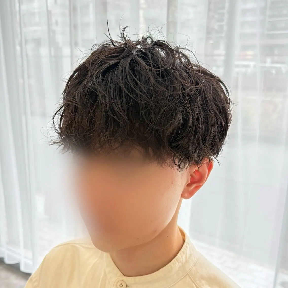 パーマ メンズ カット パーマ makise‎🤍 COQU千葉のヘアスタイル