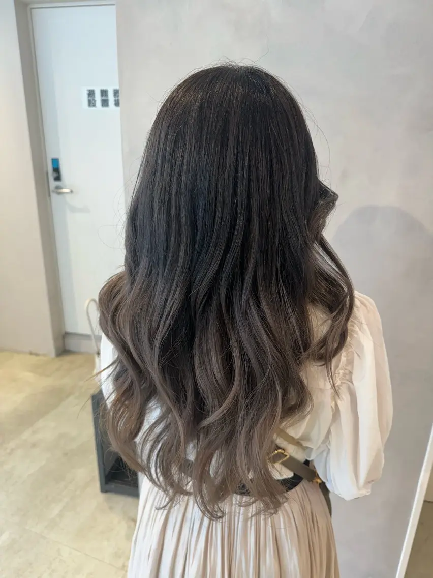 カラー カット ヘアカラー トリートメント 透明感カラー✨艶髪 制作🌱山根あゆみのヘアスタイル