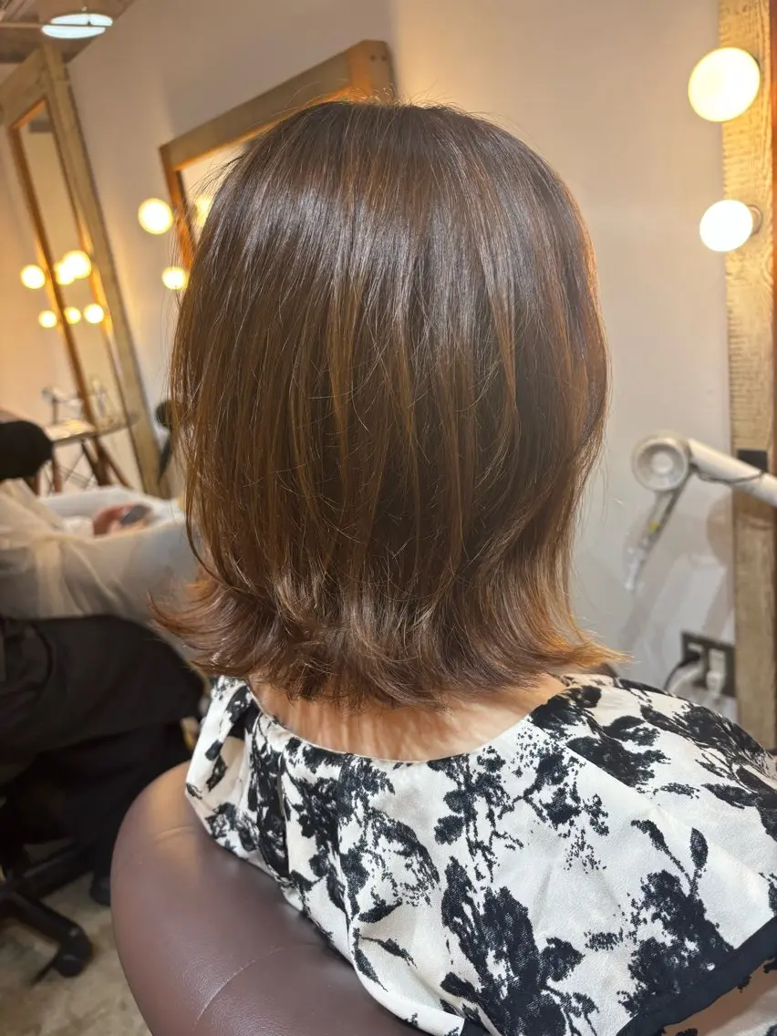 ミディアム 🌀メンズパーマ🌀 平川海夢のヘアスタイル