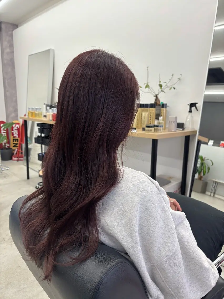 カラー カット ヘアカラー トリートメント MEMENTO YUZUのヘアスタイル