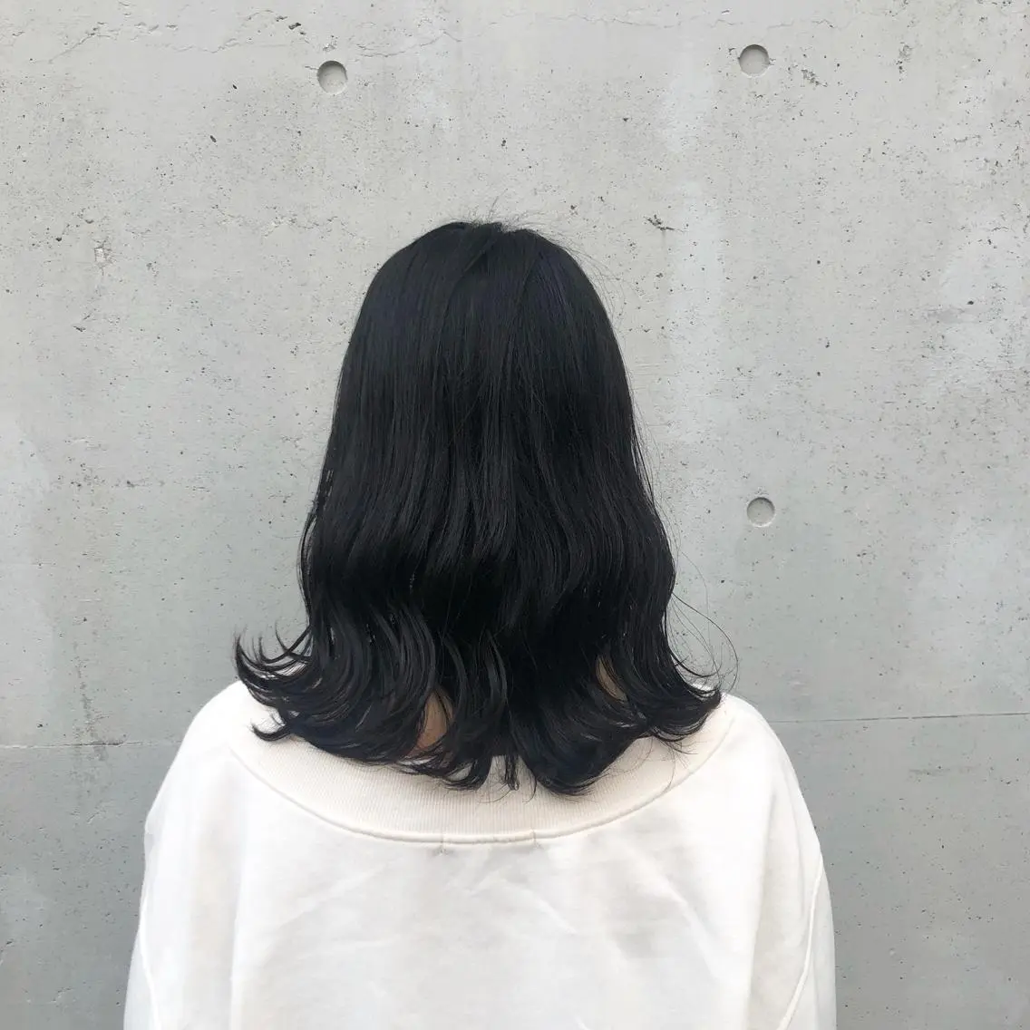ミディアム カラー カット トリートメント 酸性縮毛矯正🧴韓国 レイヤー/髪質改善のヘアスタイル