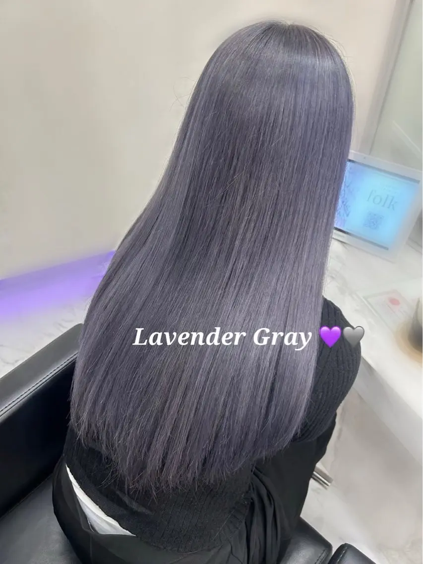 ロング カラー ヘアカラー トリートメント 🫧ハイトーン 🌈透明感☘️らいのヘアスタイル