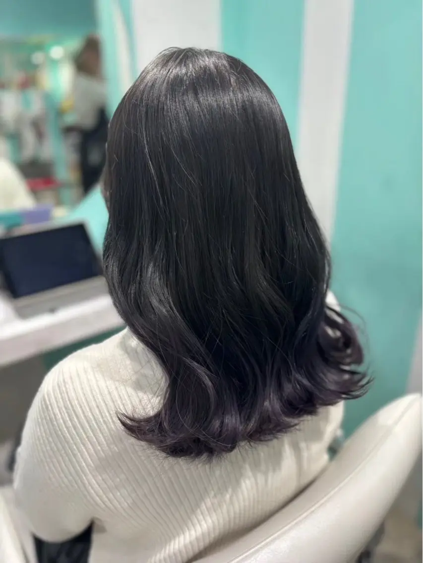 ミディアム カラー ヘアカラー 🦋カラーモデル募集 /Rin🦋のヘアスタイル