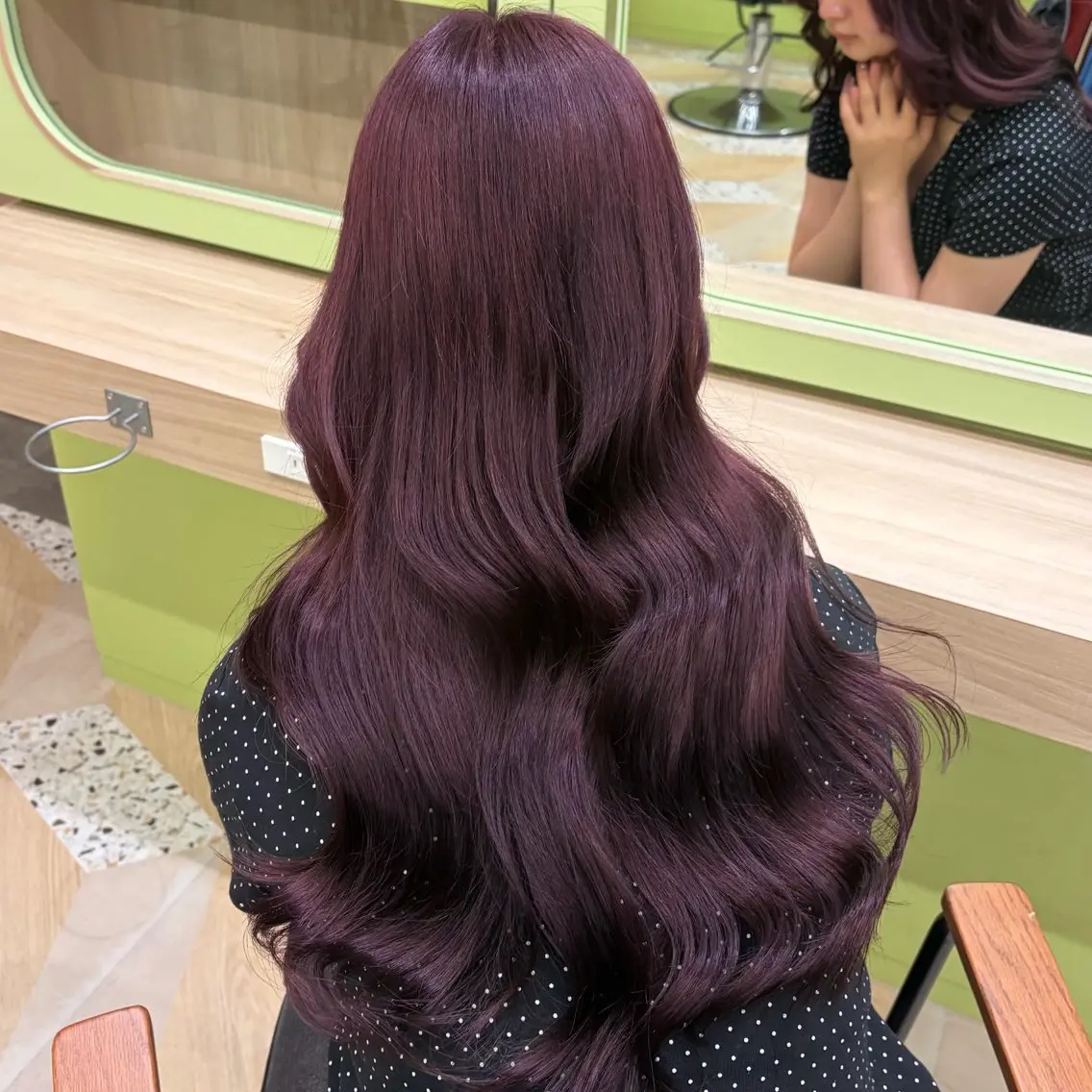 カラー ヘアカラー yuka♡/暖色系/ ブリーチなしWカラーのヘアスタイル