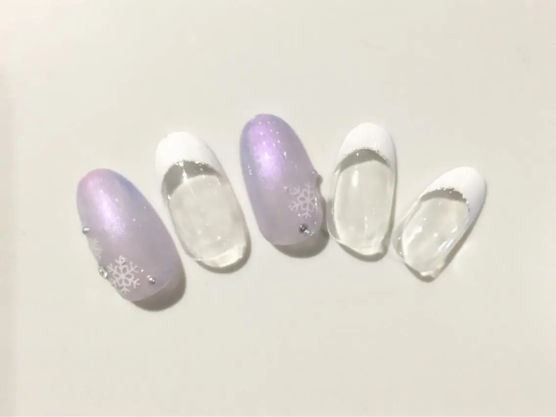 ネイル 冬ネイル TRAM-nail moriizumiのネイルデザイン