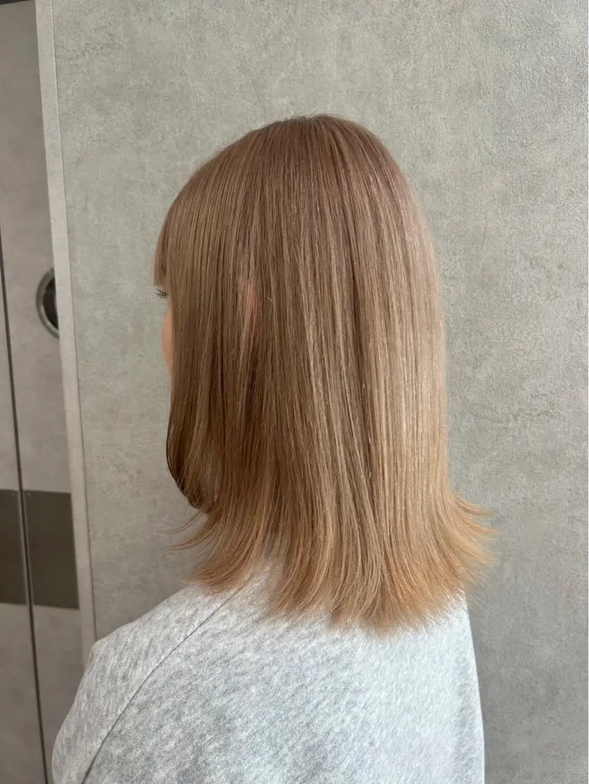 カラー ヘアカラー トリートメント 🍨デザインカラー/ ブリーチ”みさき🐇のヘアスタイル