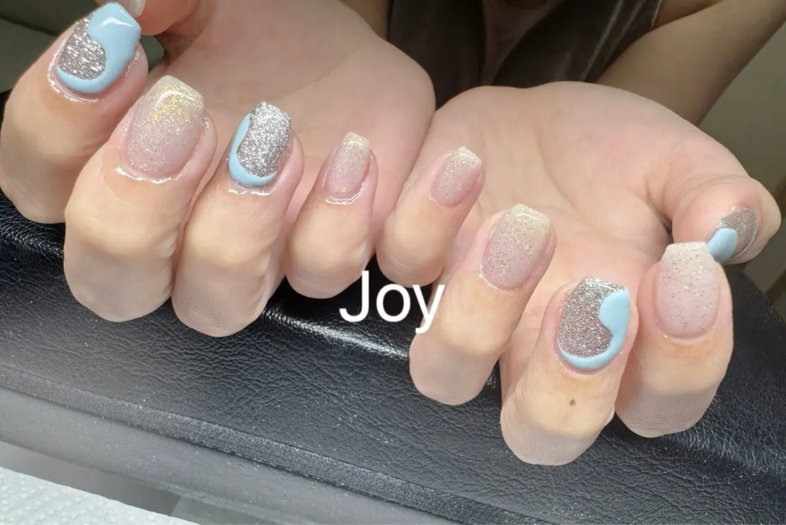 ネイル 持ち込み ぷっくりネイル Nail Salon JOYのネイルデザイン