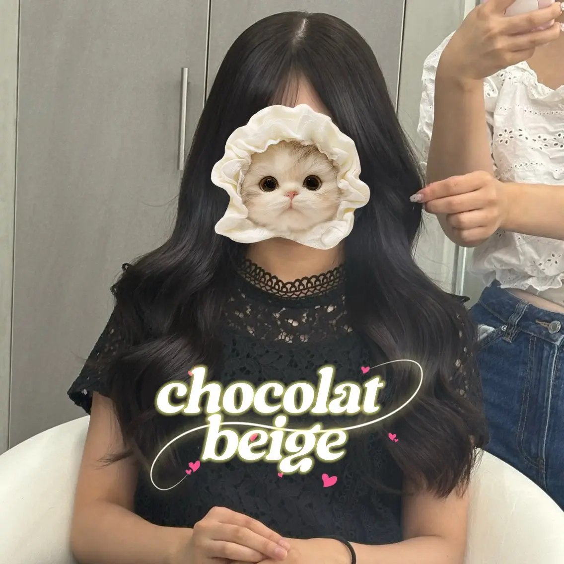 カラー カット ヘアカラー トリートメント ブリーチなしベージュ 🤎kotomiのヘアスタイル