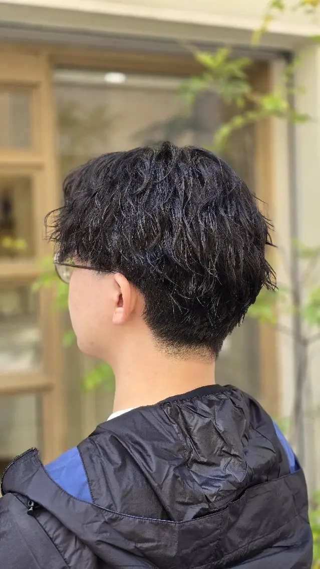 ショート パーマ ツイストスパイラルパーマ スパイラルパーマ CREA板橋/ 高橋諒一のヘアスタイル