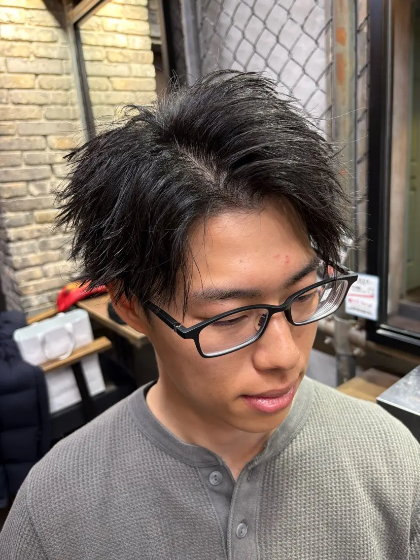 ショート カット 渋谷 【メンズ特化】ナゴムのヘアスタイル
