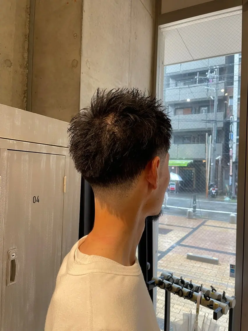 ショート メンズ 森長 マコトのヘアスタイル