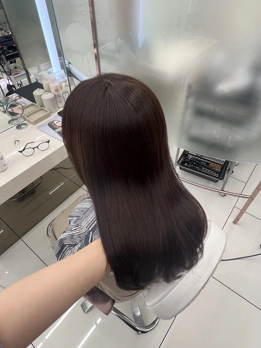〖💎うる艶憧れの美髪へ💎〗髪質改善ストレート(縮毛矯正)の写真