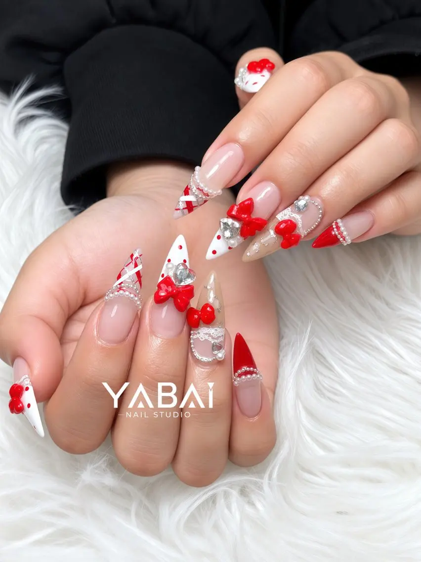 ネイル ワンホンネイル ハンドネイル YABAI NailStudioのネイルデザイン