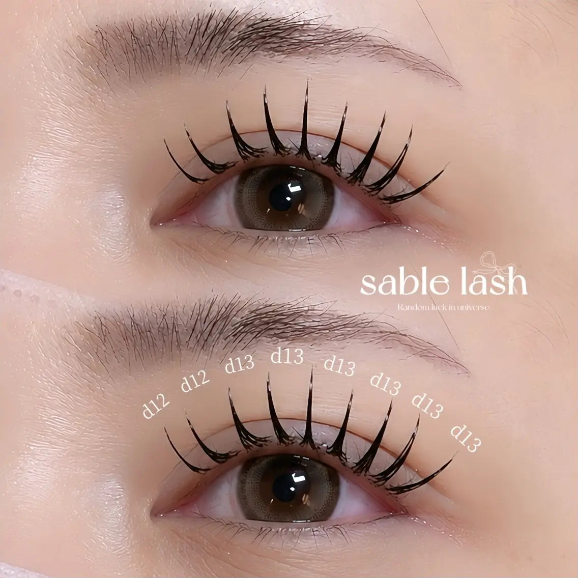 マツエク・マツパ 付け放題 マツエク LaBless/ saki束感まつげのマツエク・マツパデザイン