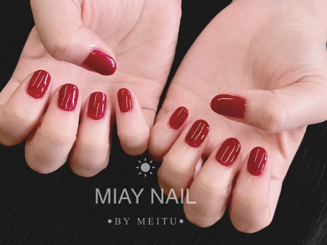 ネイル ハンドネイル 💜MIYA nail鶴見店のネイルデザイン