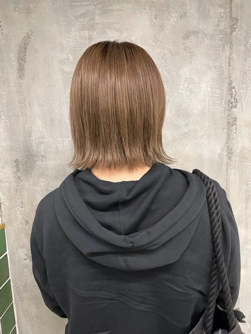 カラー ブリーチ 透明感カラー ダブルカラー ハイトーンカラー 住田悠紗/ カットモデル募集中のヘアスタイル
